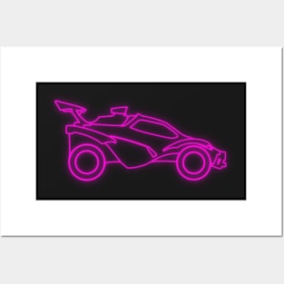 Octane Neon (Must buy in black to enhance the effect) | Rocket League Posters and Art